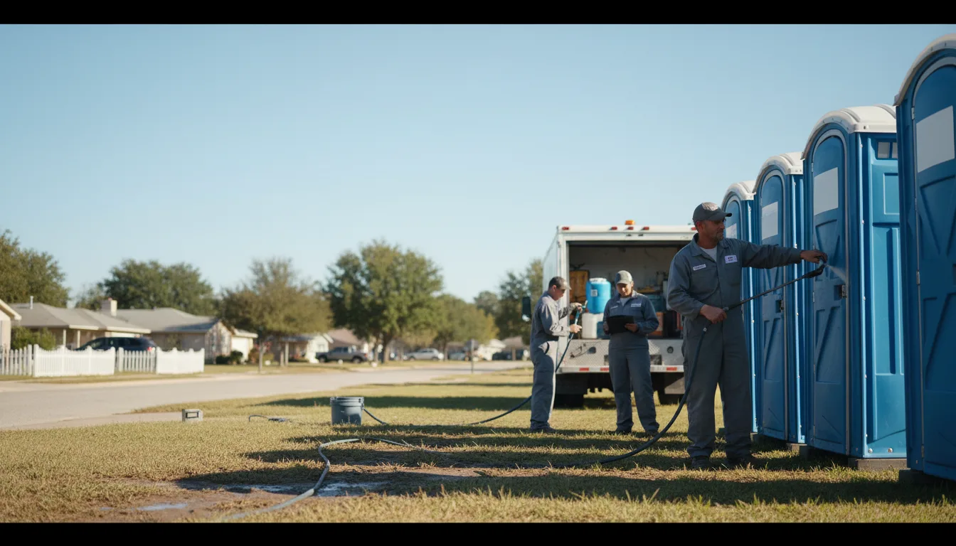 Long-Term Portable Toilet Rental in Matthews, GA near me